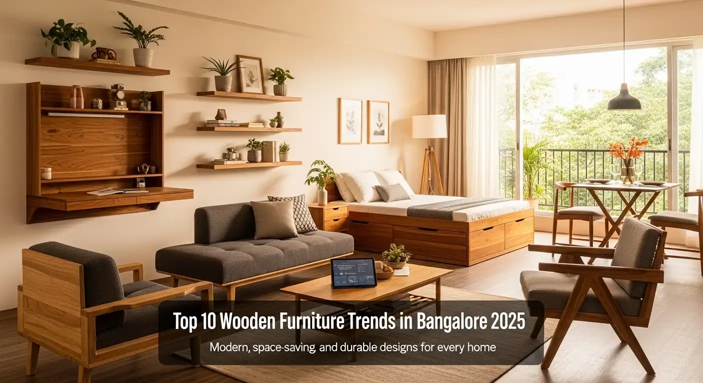 Banner - Top 10 Wooden Furniture Designs Trending in Bangalore Homes
