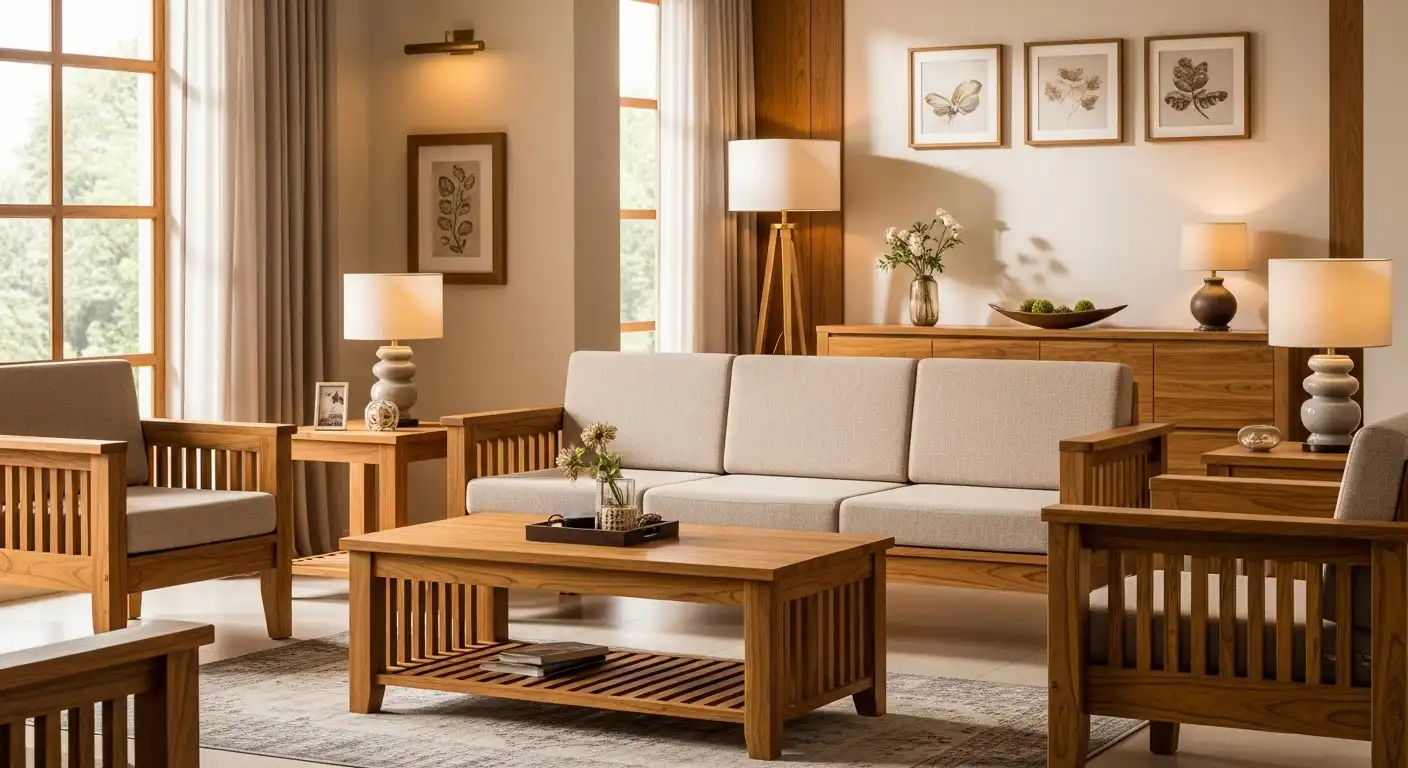 Teak Wood Furniture Banner Woods Royal