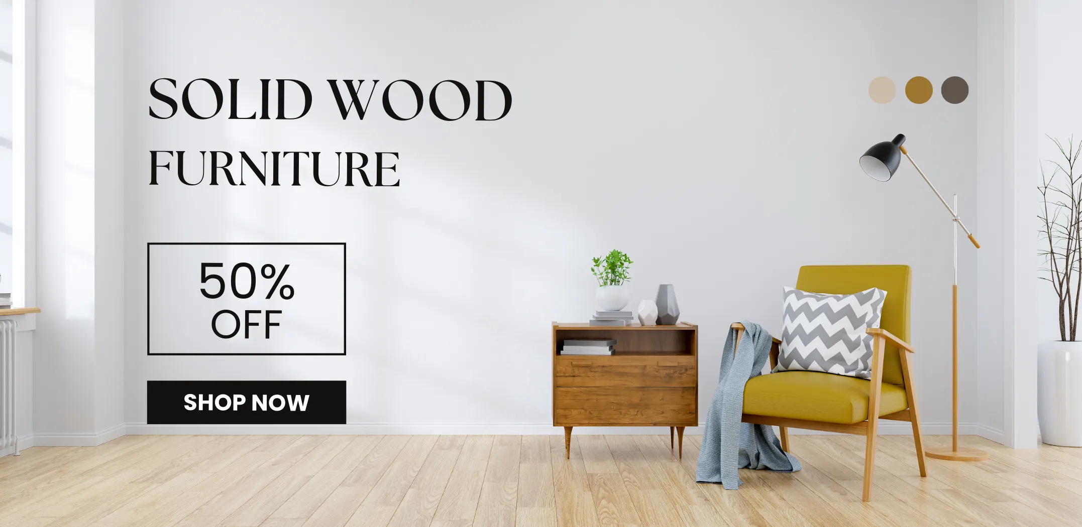 Woods Royal Solid Wood banner