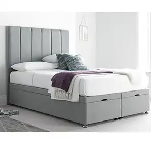 ICONIC - Upholstered Storage Bed - Woods Royal