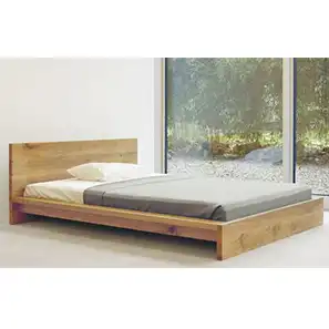 Meridian - Wooden Bed - Low Height | Save Upto 50%